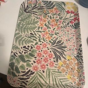 Urban Outfitters Floral Tray